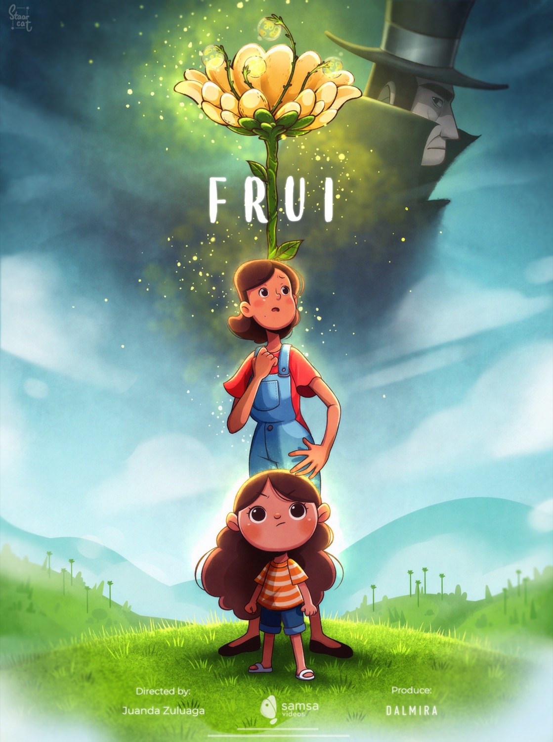 Afiche de Frui, largometraje animado de Samsa.