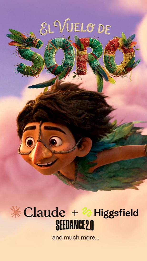Portada de Soro, serie animada en formato vertical.